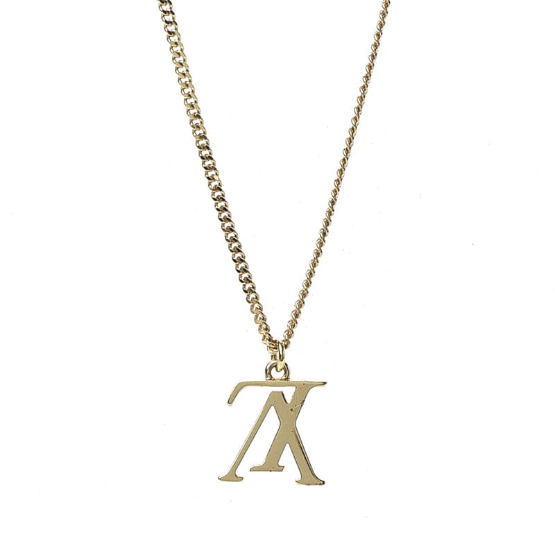 Louis Vuitton Upside Down 18K Gold Necklace