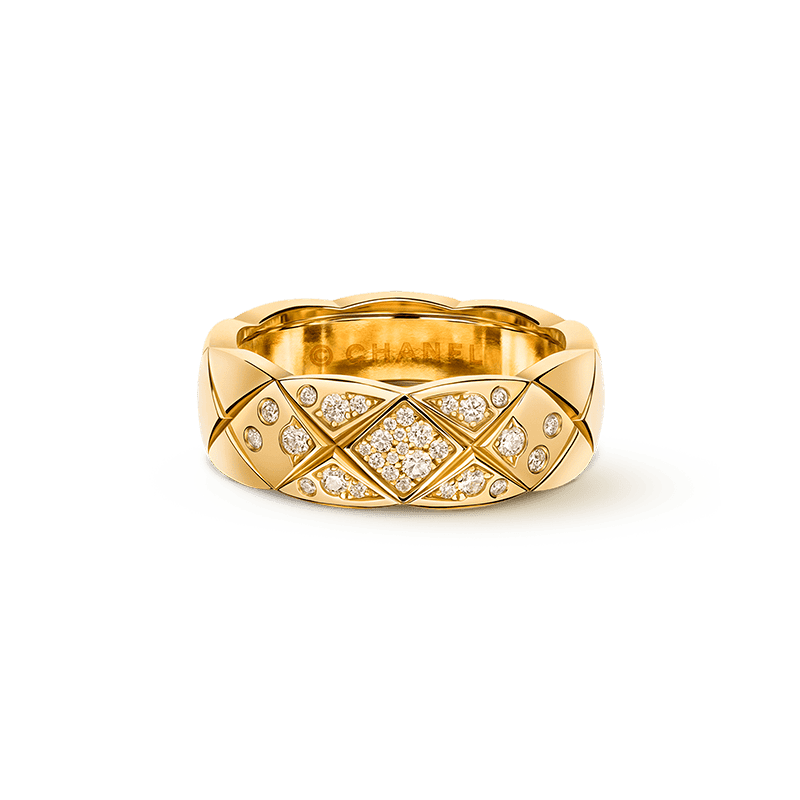 Chanel Coco Crush Diamonds 18K Yellow Gold Ring