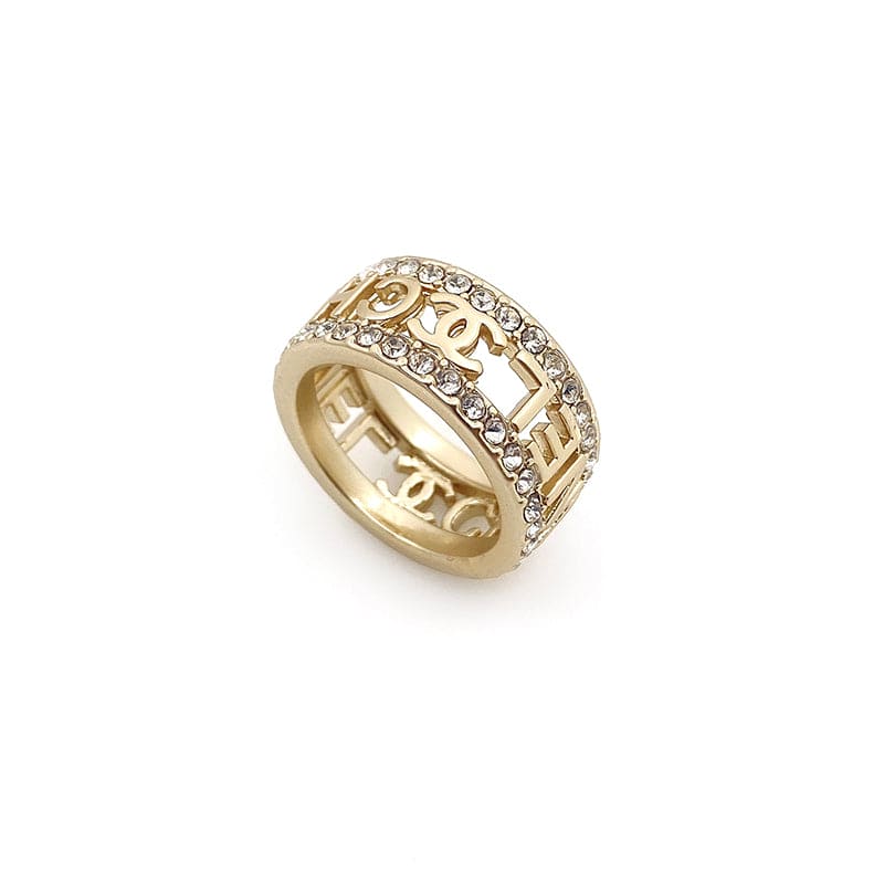 Chanel Diamond 18K Gold Ring