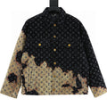 Louis Vuitton Faded "Burning Cloud" Print Denim Jacket - product image