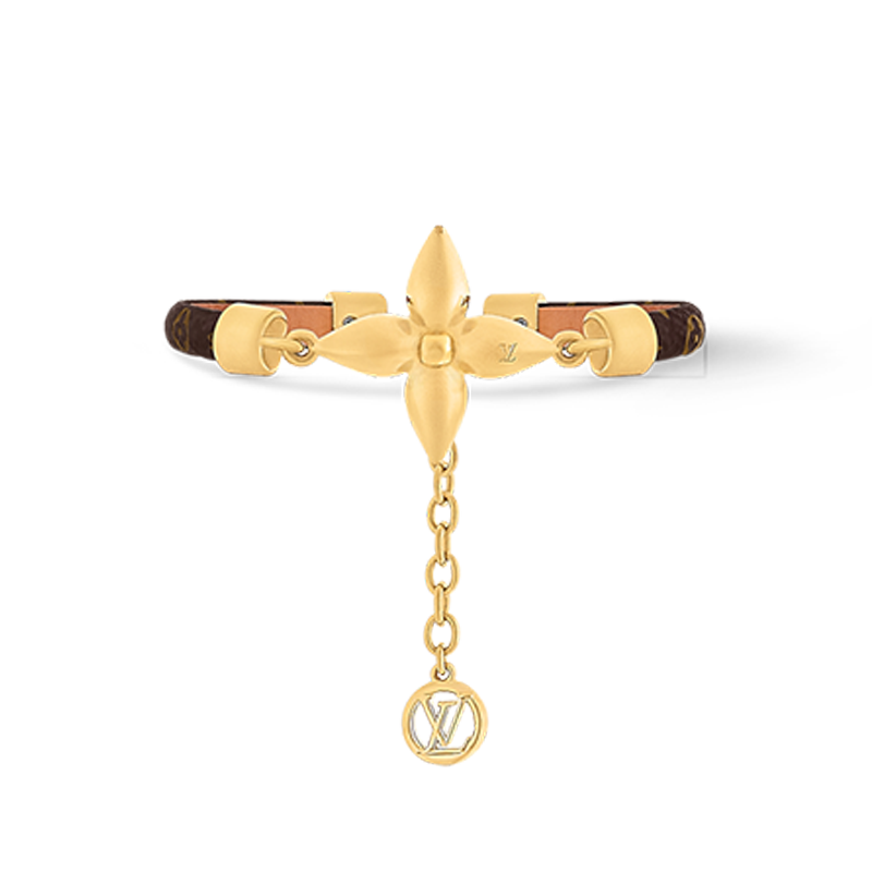 Louis Vuitton Louisette 18K Gold Bracelet