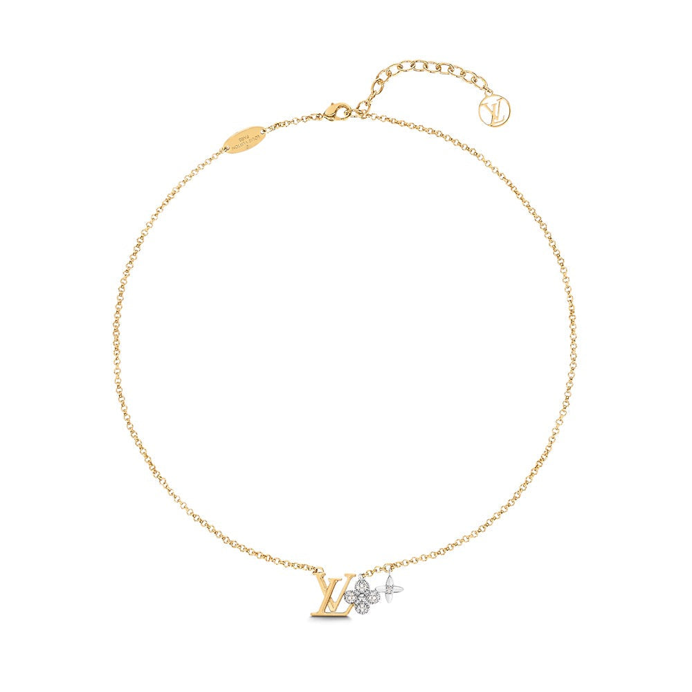Louis Vuitton Gram 18K Gold Necklace