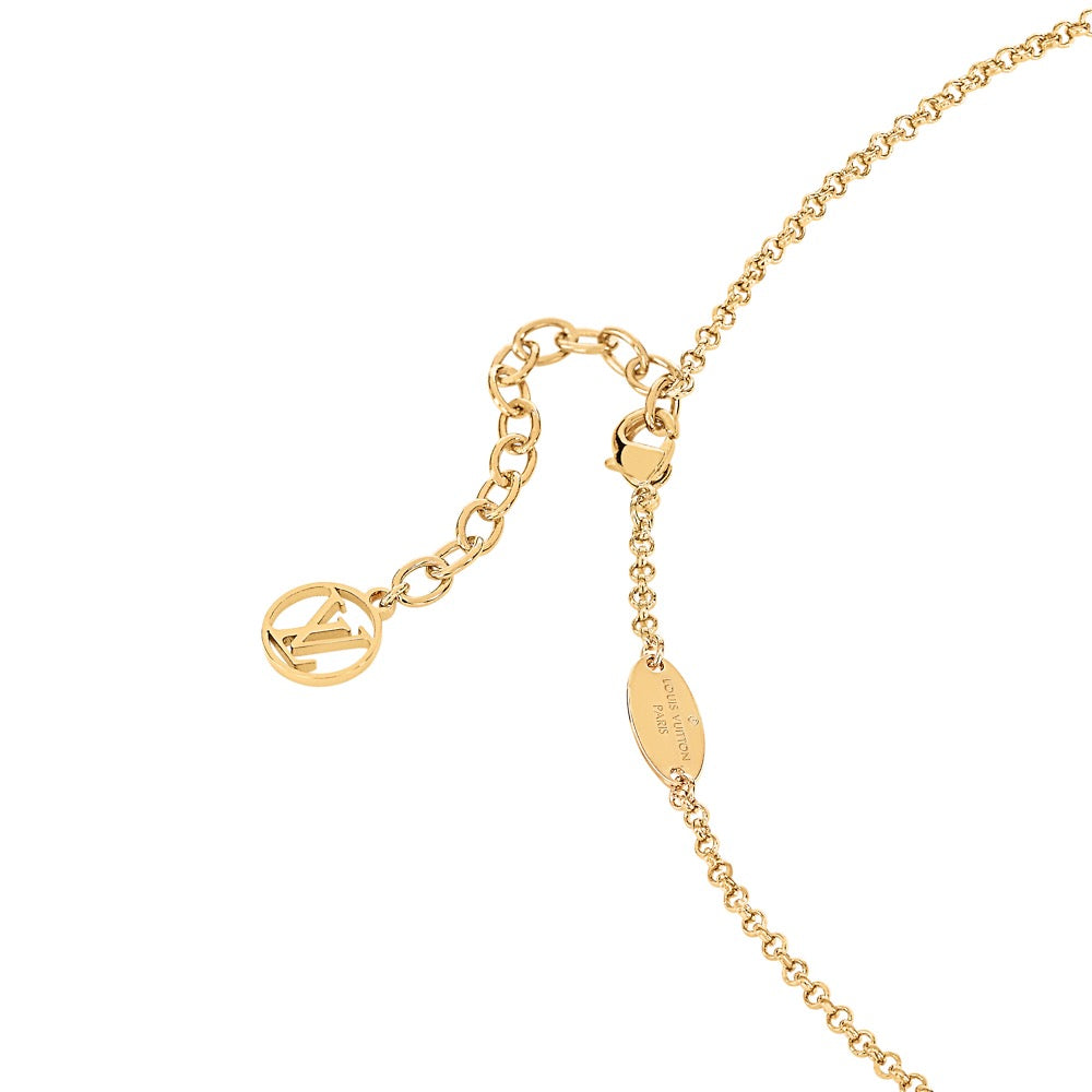 Louis Vuitton Gram 18K Gold Necklace