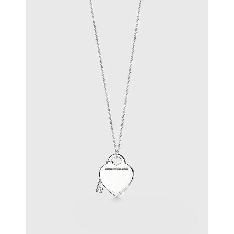 Tiffany Return to Heart & Key 18K Gold Necklace