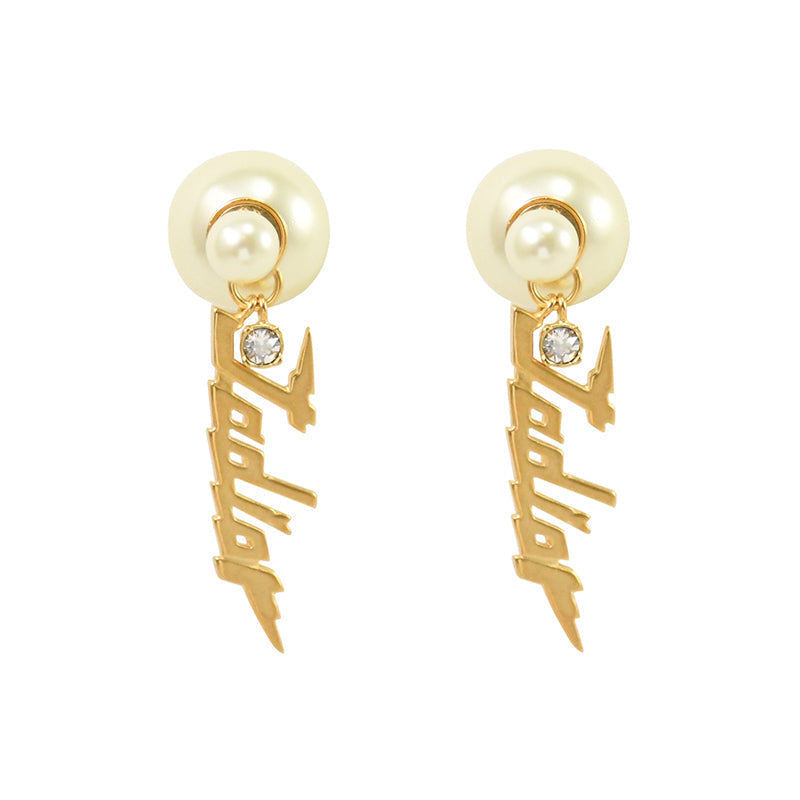 Dior Tribales Vintage 18K Gold Earrings