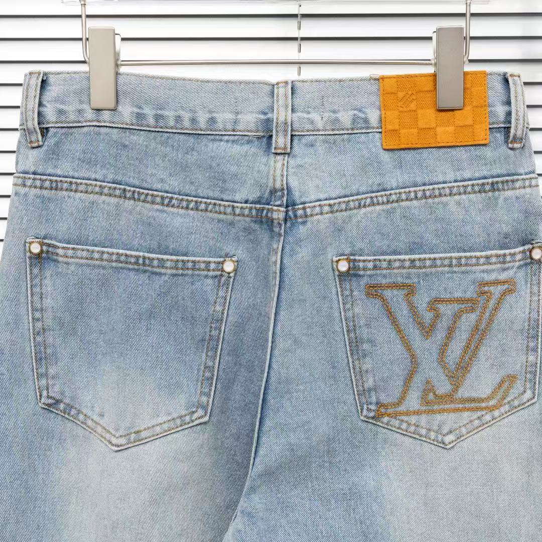 Louis Vuitton Logo-Embroidered Jeans - product image 3