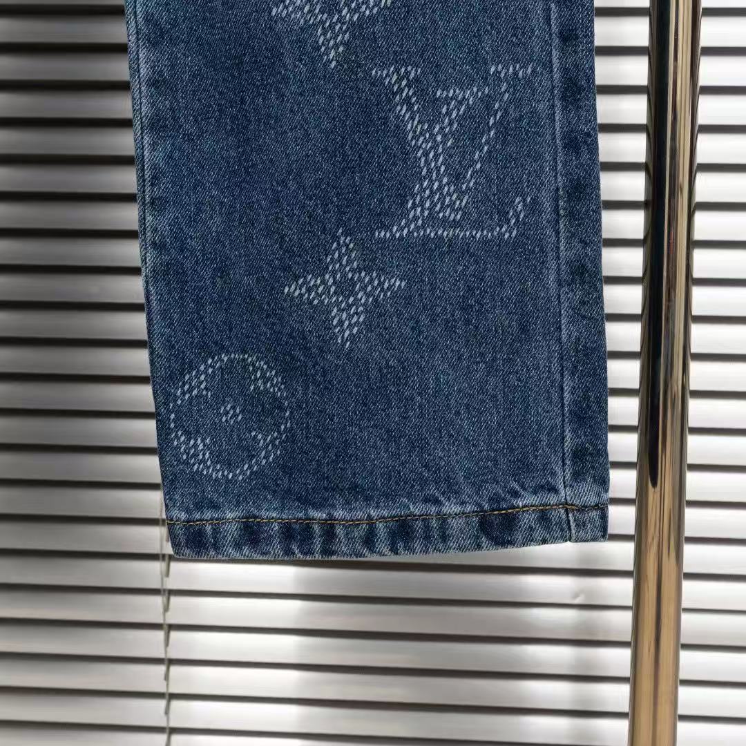 Louis Vuitton Logo-Embroidered Jeans - product image 4