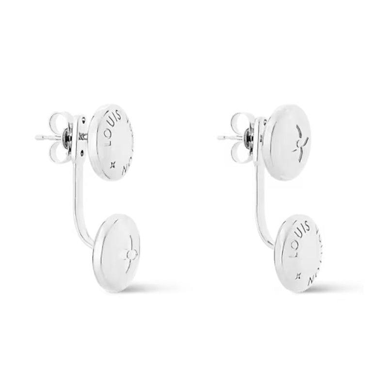 Louis Vuitton Studs 18K Gold Earrings