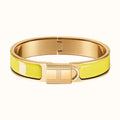 Hermes Clic Cadenas Yellow 18K Gold Bracelet