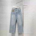 Louis Vuitton Logo-Embroidered Jeans - product image