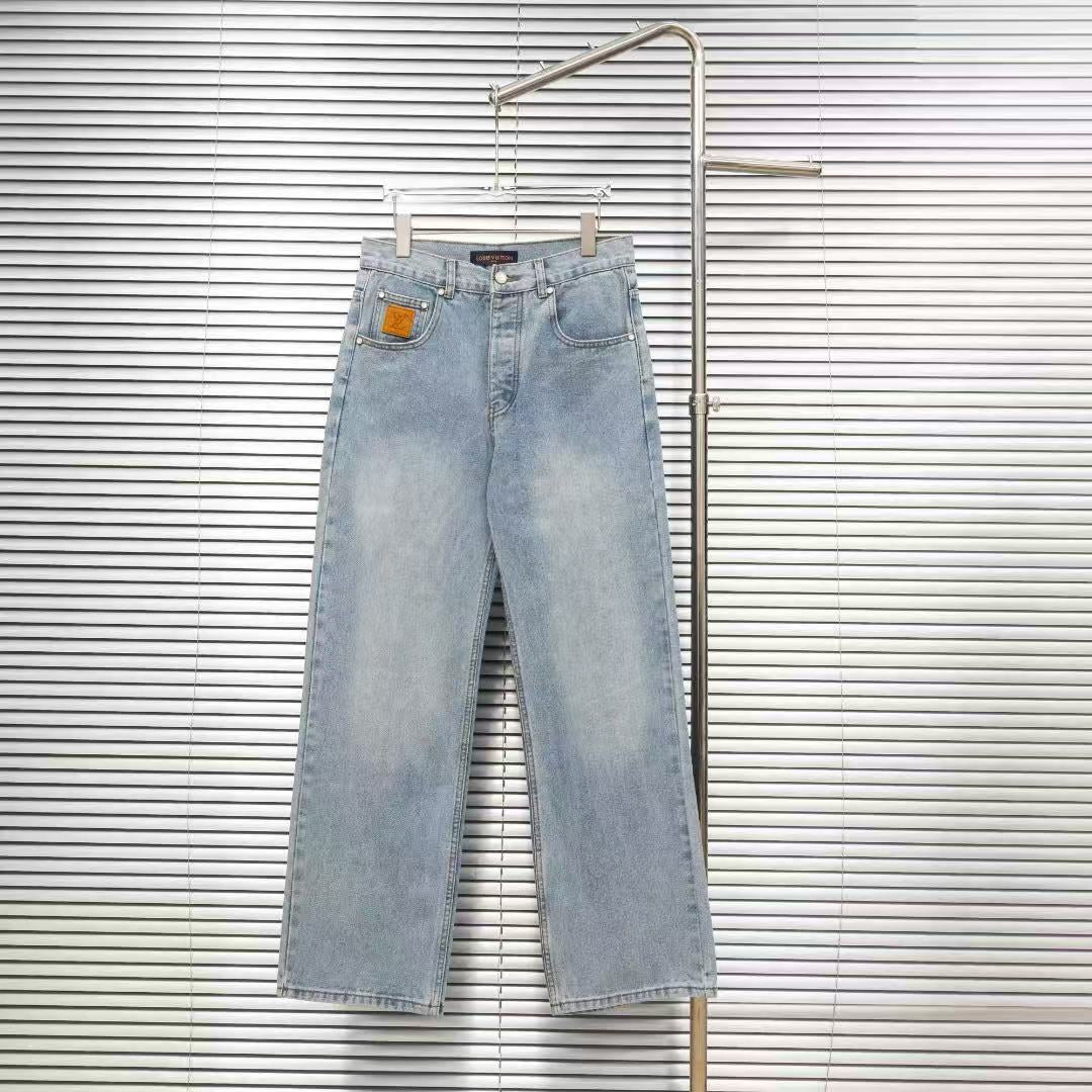Louis Vuitton Logo-Embroidered Jeans - product image