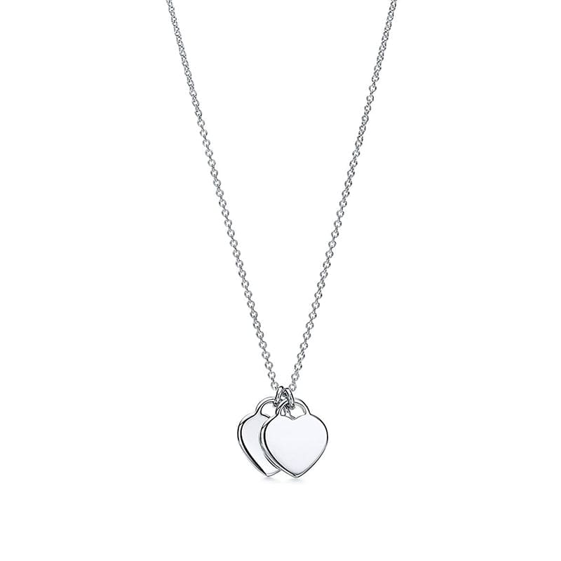 Blue Heart Necklace