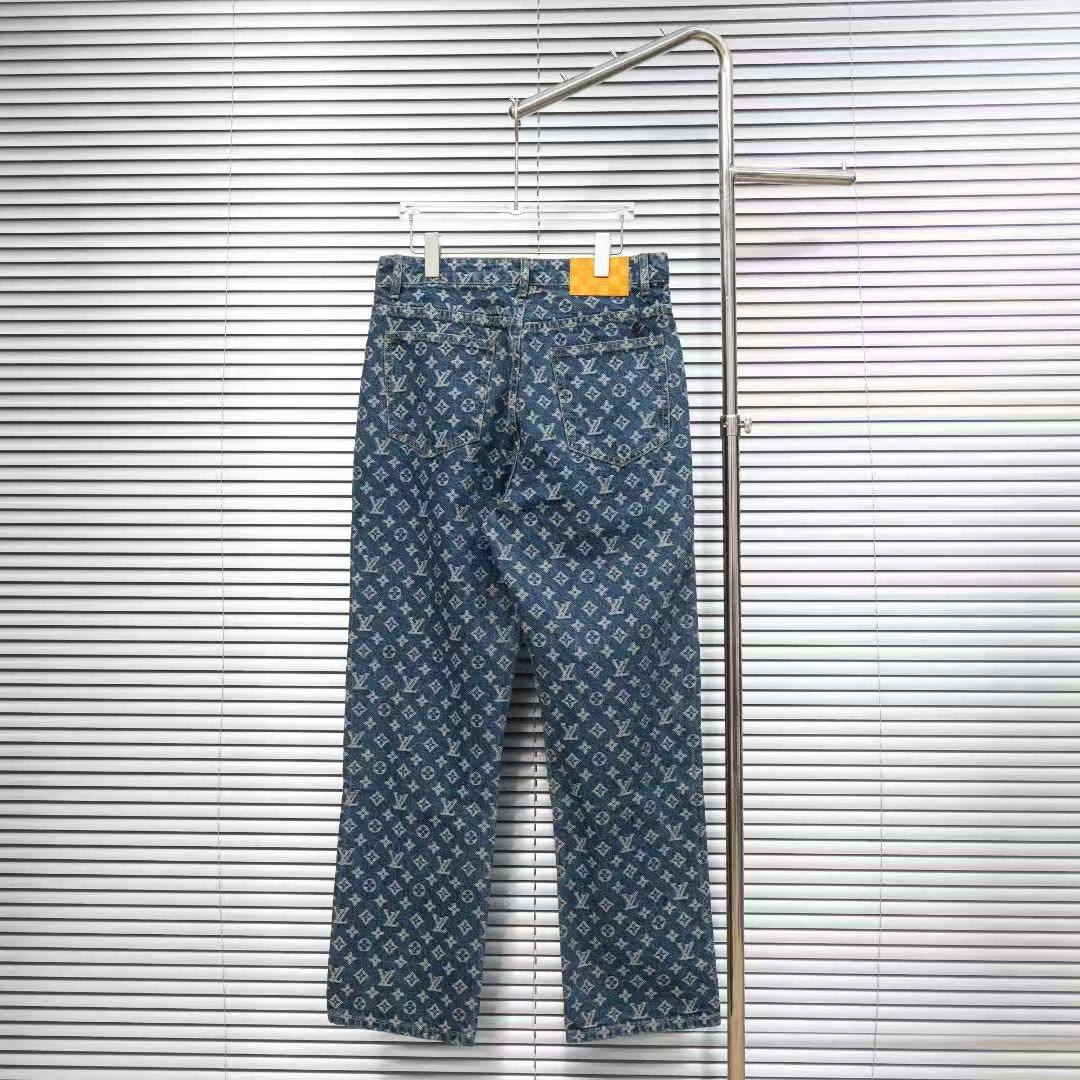 Louis Vuitton Logo-Embroidered Jeans - product image