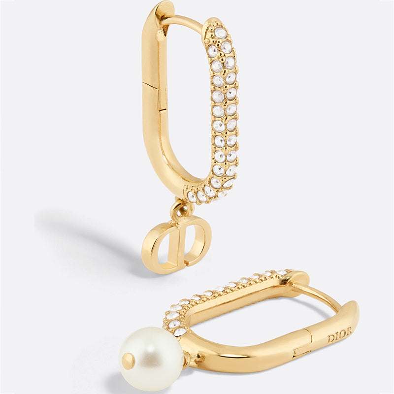 Dior D-Fusion 18K Gold Earrings