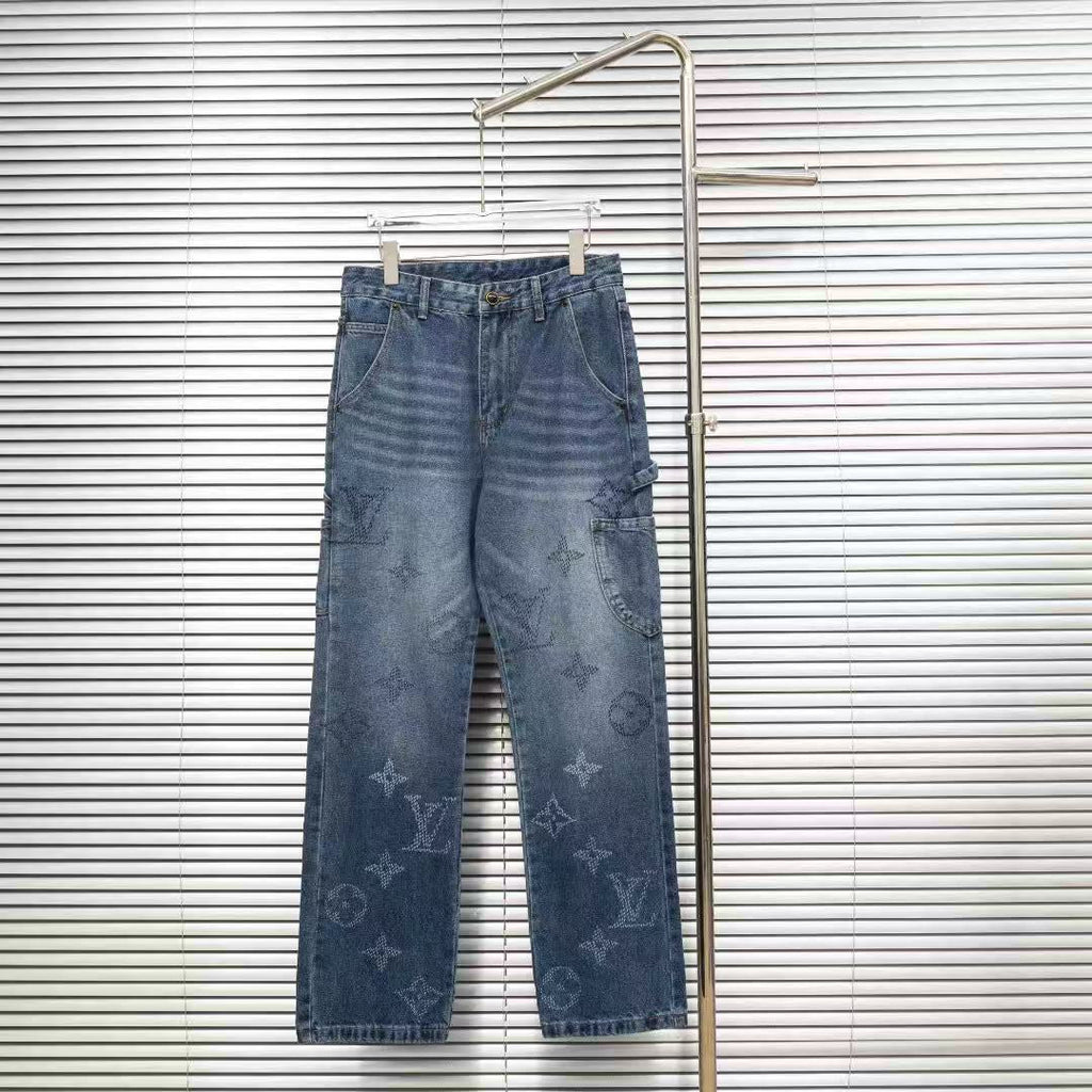 Louis Vuitton Logo-Embroidered Jeans - product image