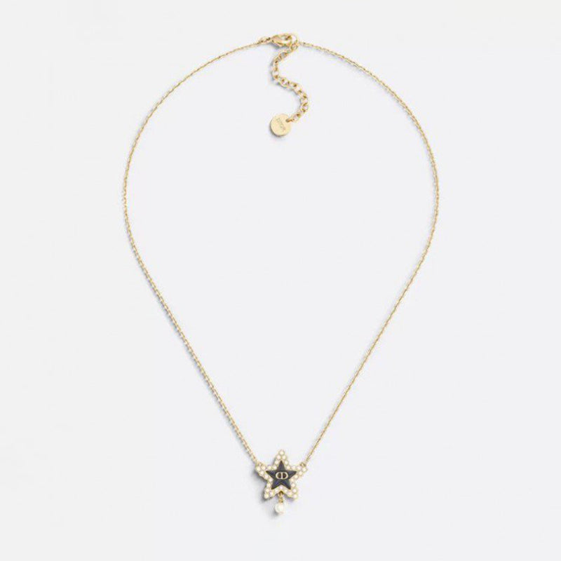 Dior Petit Lucky Baroque 18K Gold Necklace