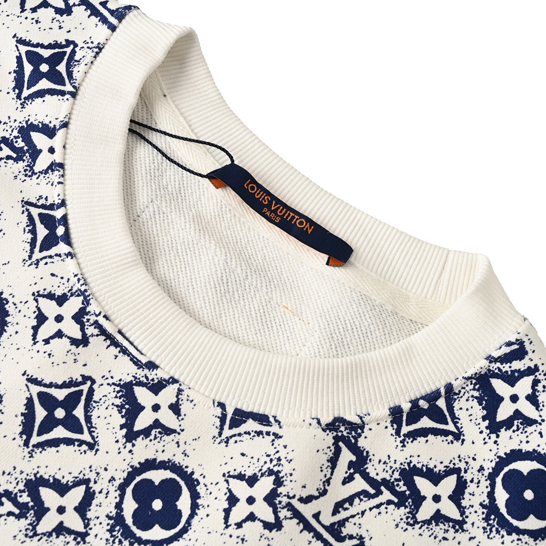 Louis Vuitton Tonal Monogram Jacquard Cotton Sweatshirt - product image 4