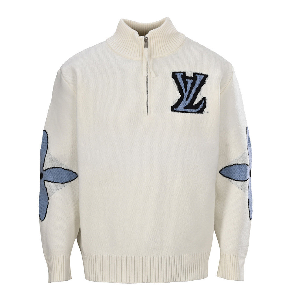 Louis Vuitton Tonal Monogram Jacquard Cotton Sweatshirt - product image