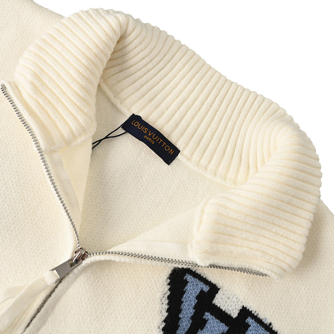 Louis Vuitton Tonal Monogram Jacquard Cotton Sweatshirt - product image 4