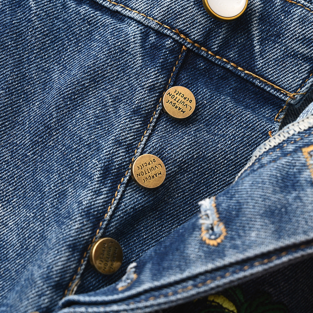 Louis Vuitton LV Detail Straight-Leg Denim Jeans - product image 4
