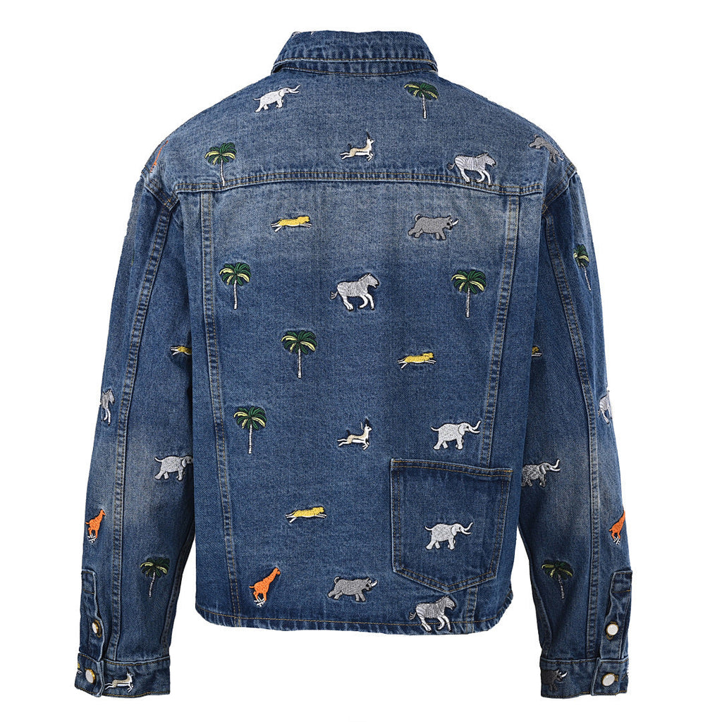 Louis Vuitton Spring/Summer '26 Denim Jacket & Set with Animal Embroidery - product image 2