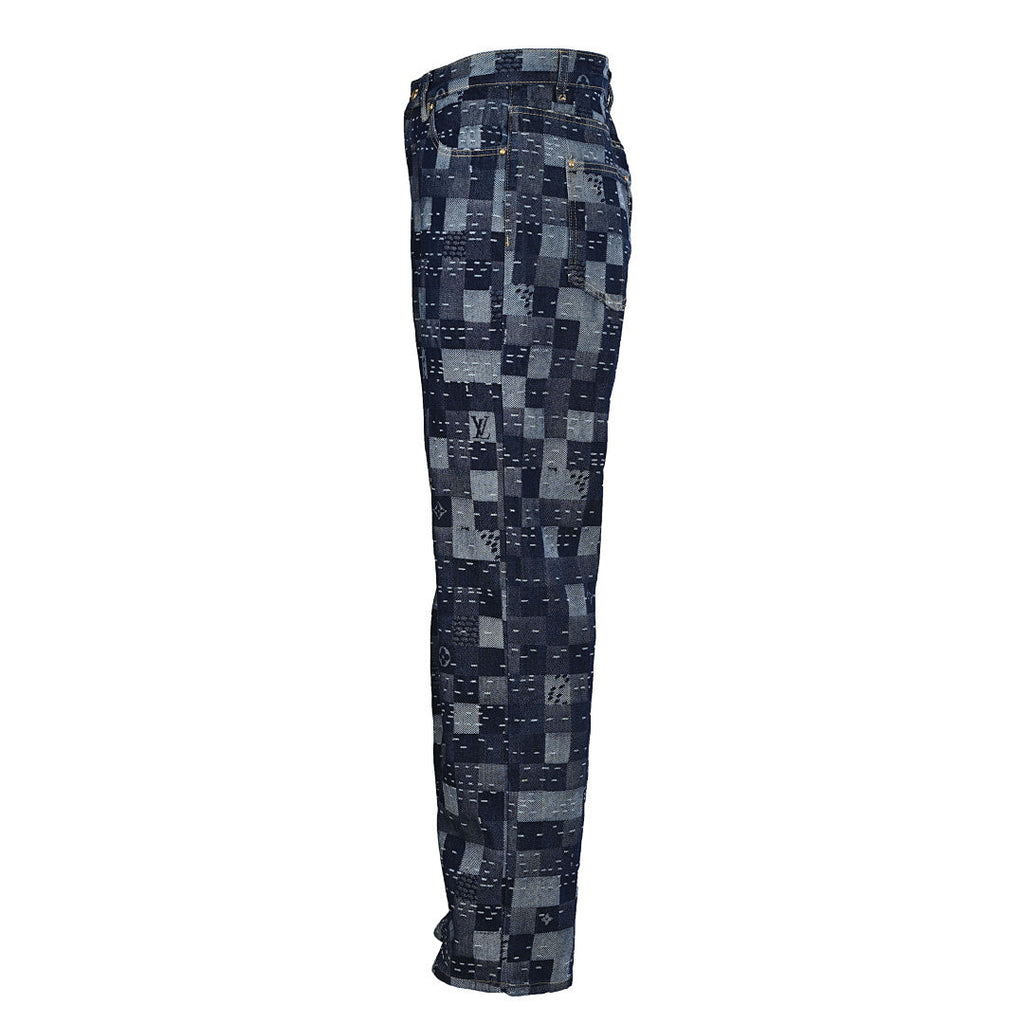 Louis Vuitton LV Detail Straight-Leg Denim Trousers - product image 3