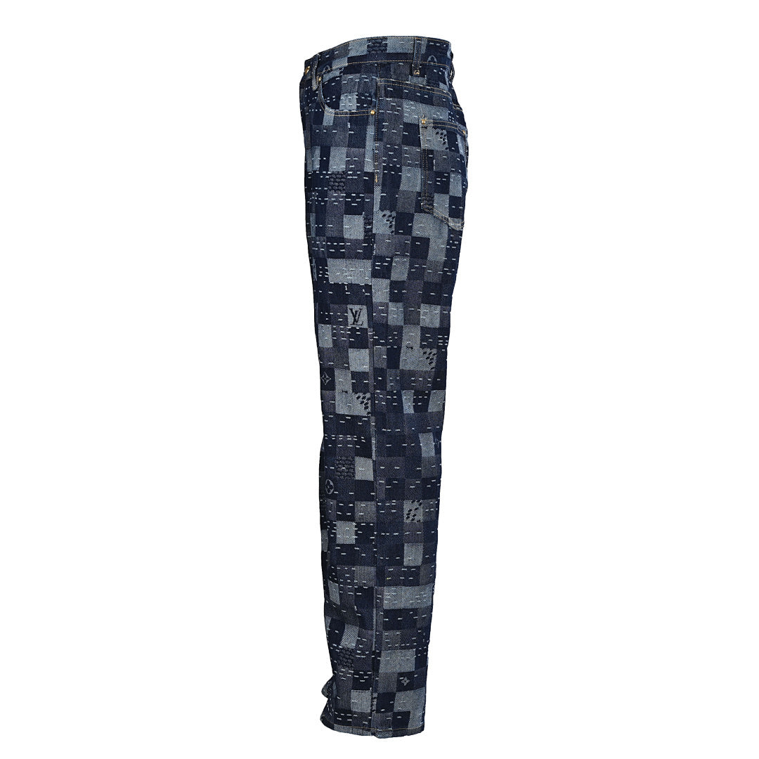 Louis Vuitton LV Detail Straight-Leg Denim Trousers - product image 3