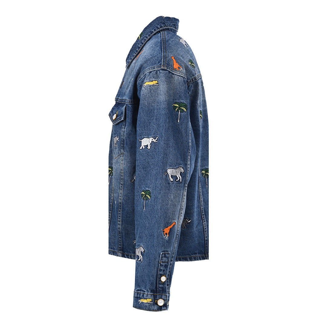 Louis Vuitton Spring/Summer '26 Denim Jacket & Set with Animal Embroidery - product image 3