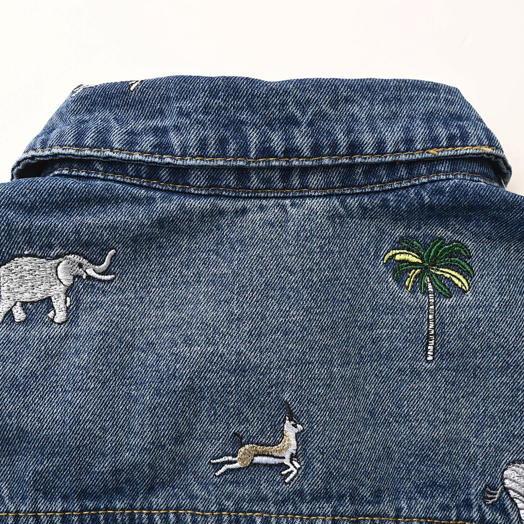 Louis Vuitton Spring/Summer '26 Denim Jacket & Set with Animal Embroidery - product image 6