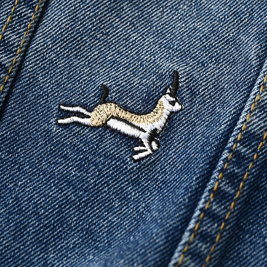 Louis Vuitton Spring/Summer '26 Denim Jacket & Set with Animal Embroidery - product image 7