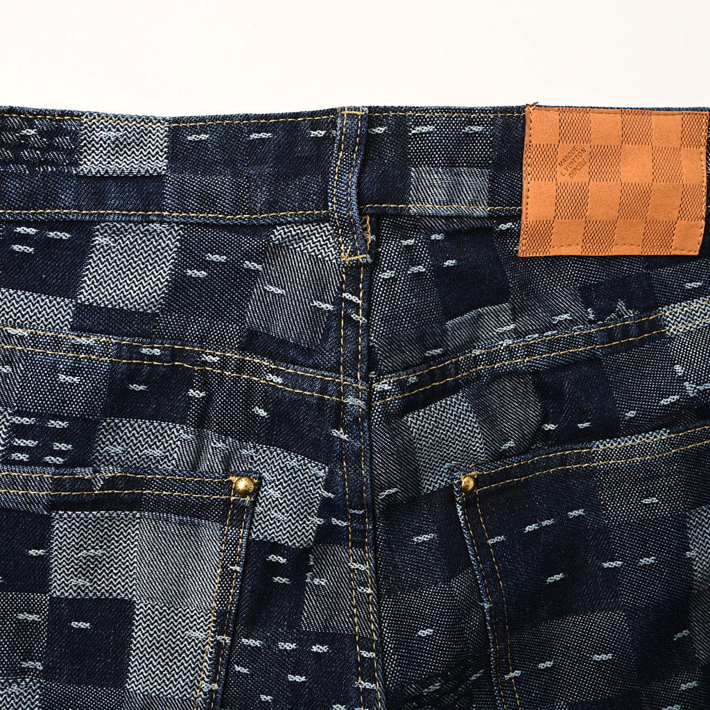 Louis Vuitton LV Detail Straight-Leg Denim Trousers - product image 4