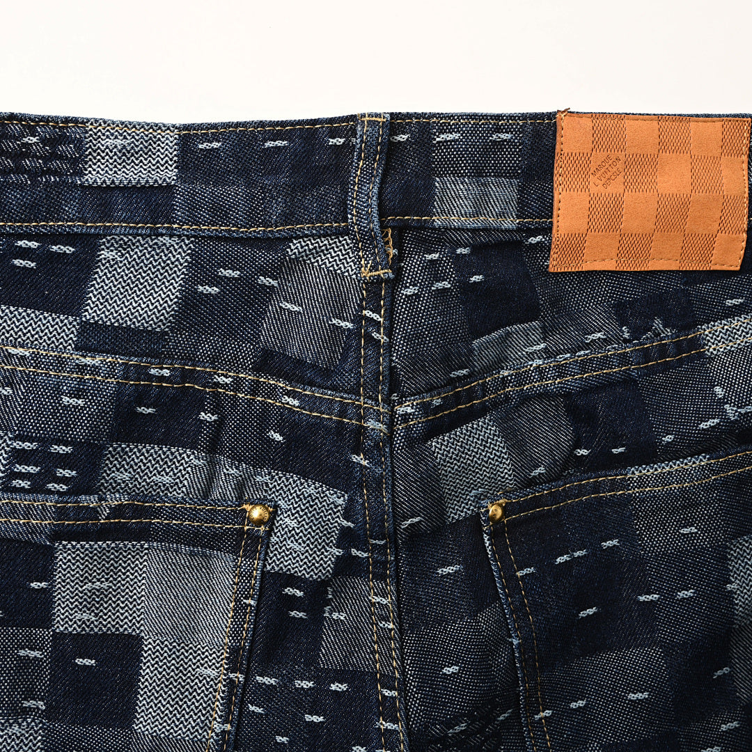 Louis Vuitton LV Detail Straight-Leg Denim Trousers - product image 4