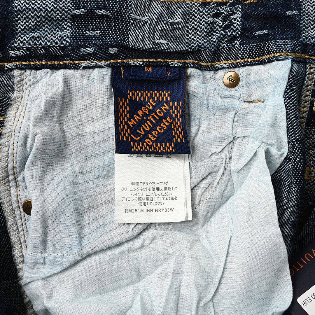 Louis Vuitton LV Detail Straight-Leg Denim Trousers - product image 5