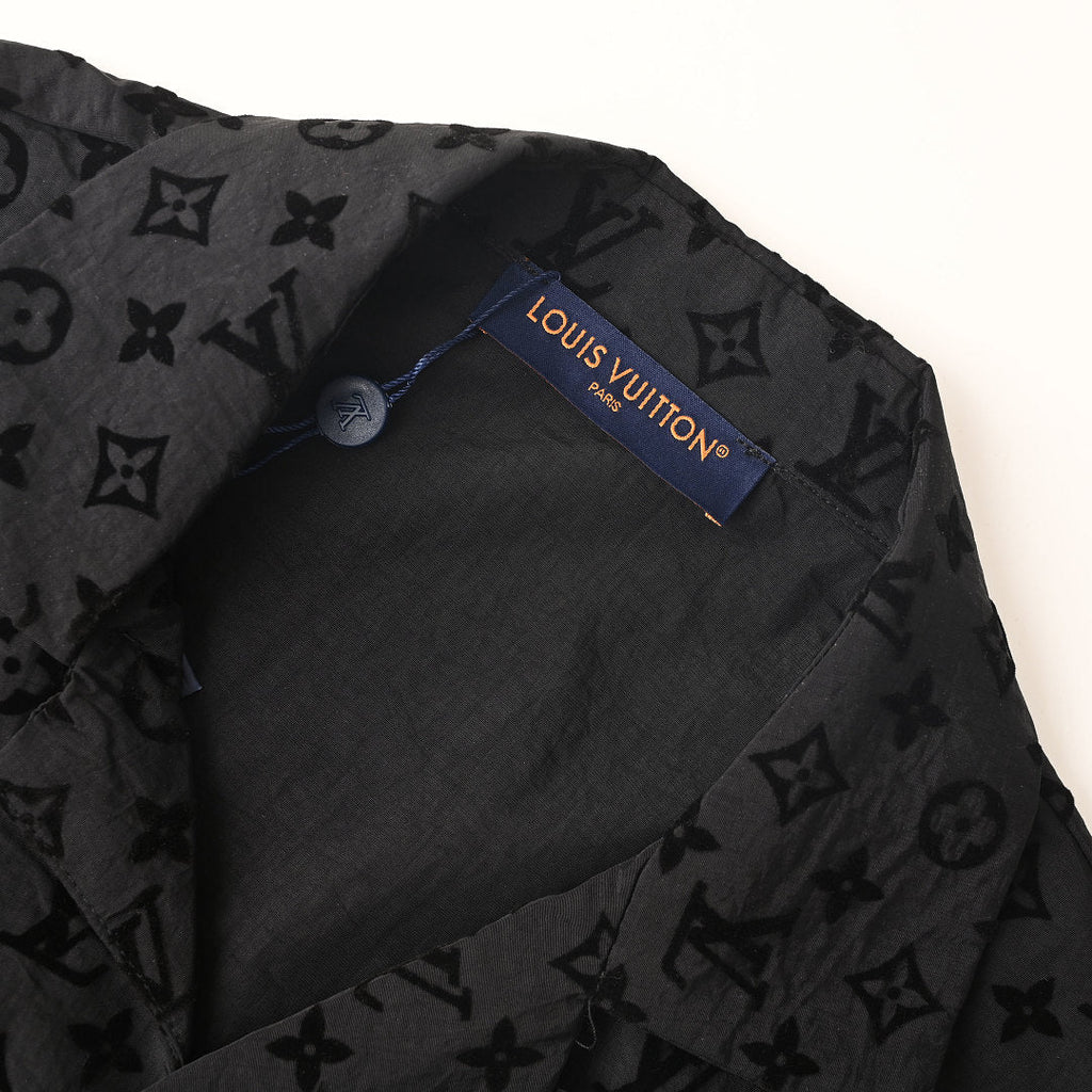 Louis Vuitton Mulberry Silk Short-Sleeve Shirt - product image 3