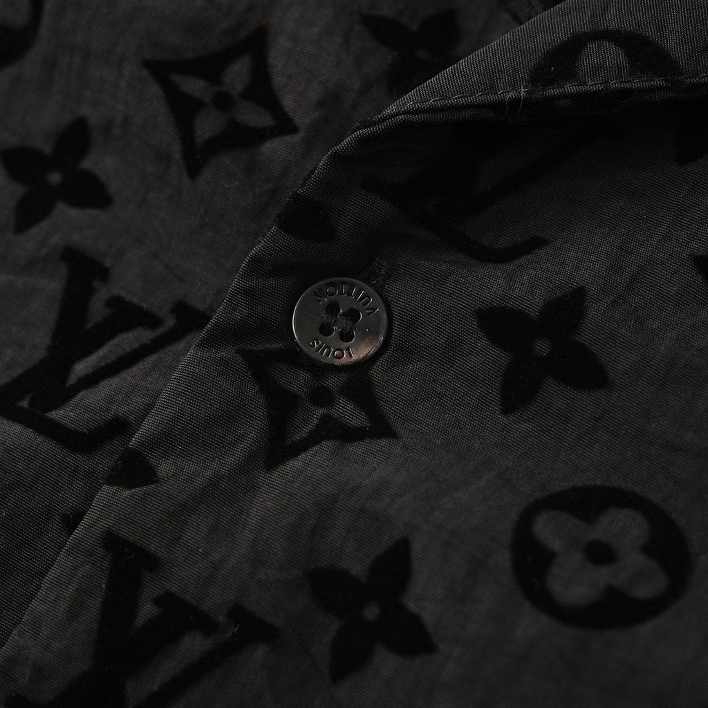Louis Vuitton Mulberry Silk Short-Sleeve Shirt - product image 4