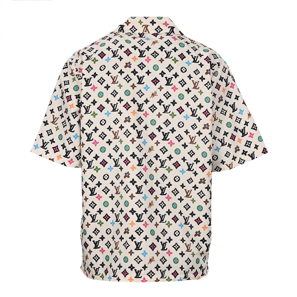 Louis Vuitton Printed Mulberry Silk Short-Sleeve Shirt - product image 2
