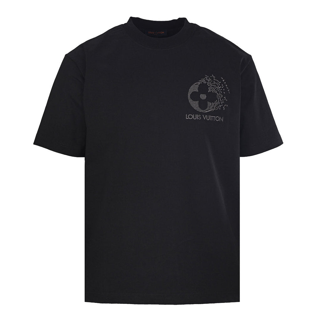 Louis Vuitton "Afterimage" Clover Embroidery Crewneck T-Shirt - product image 2