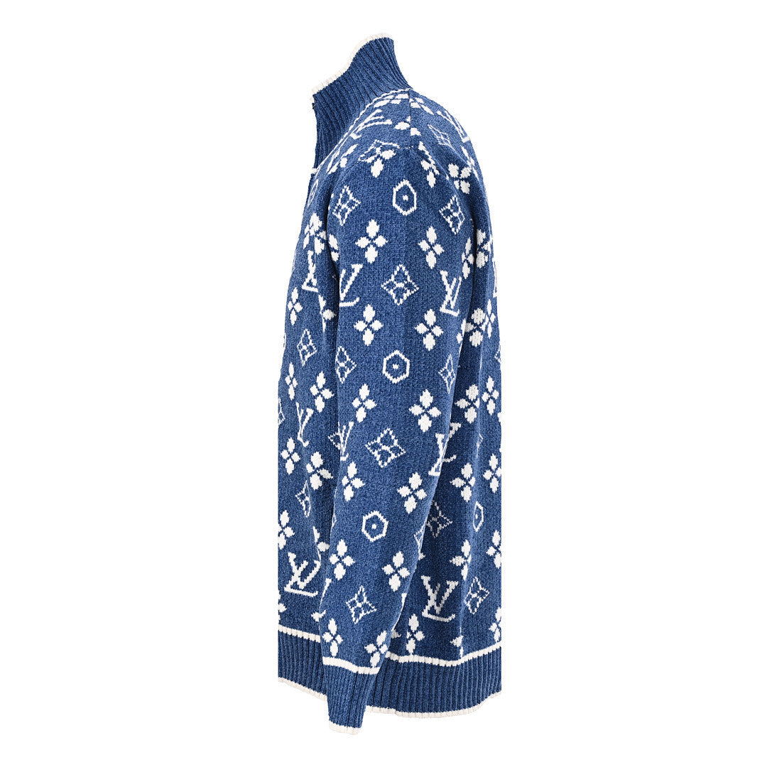 Louis Vuitton Tonal Monogram Jacquard Cotton Sweatshirt - product image 3