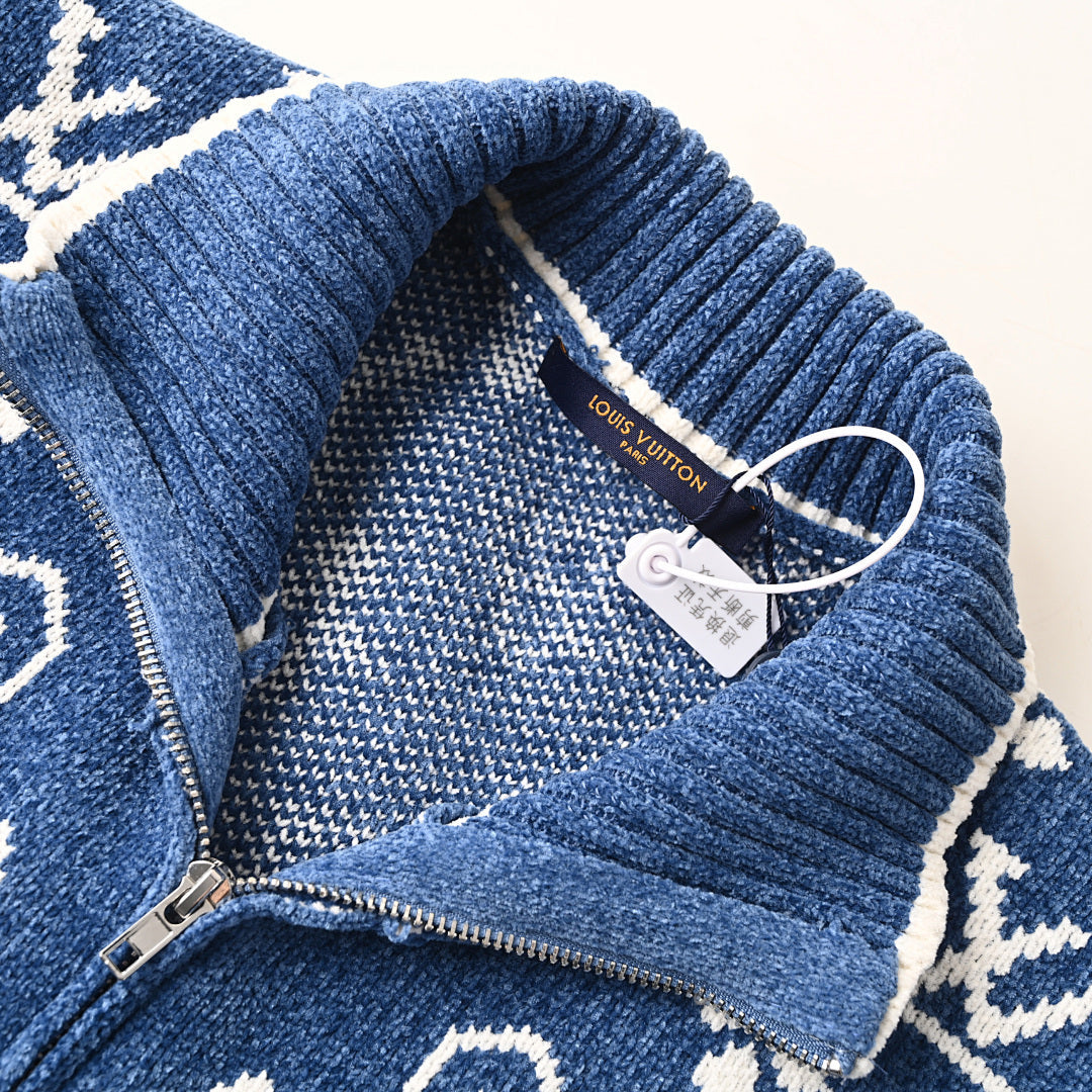 Louis Vuitton Tonal Monogram Jacquard Cotton Sweatshirt - product image 4