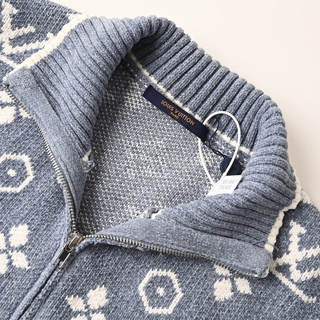 Louis Vuitton Tonal Monogram Jacquard Cotton Sweatshirt - product image 4