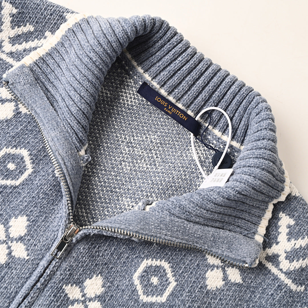 Louis Vuitton Tonal Monogram Jacquard Cotton Sweatshirt - product image 4