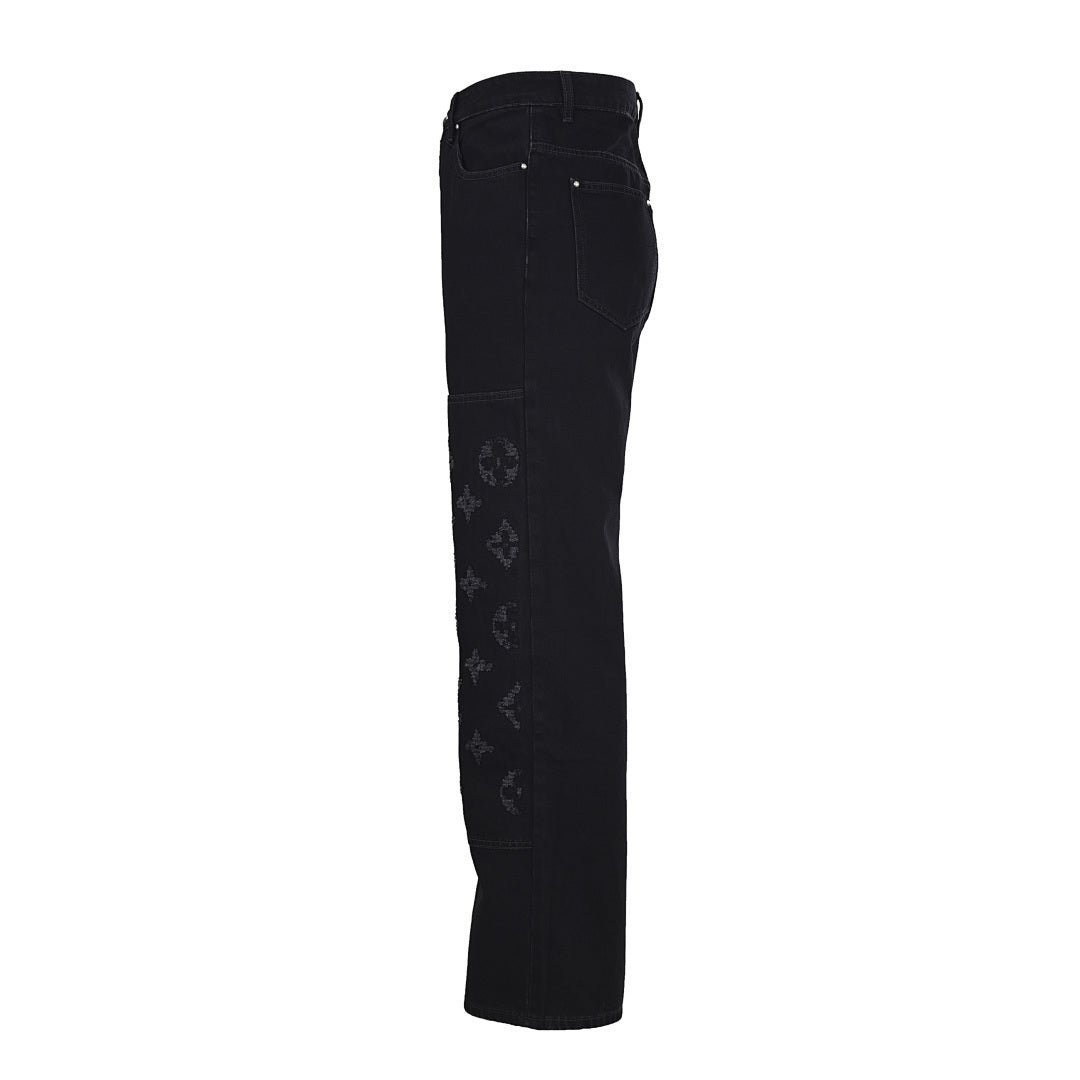 Louis Vuitton LV Detail Straight-Leg Denim Trousers - product image 3