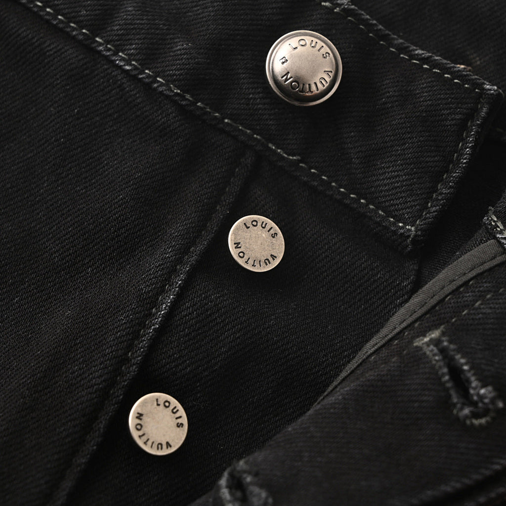Louis Vuitton LV Detail Straight-Leg Denim Trousers - product image 4