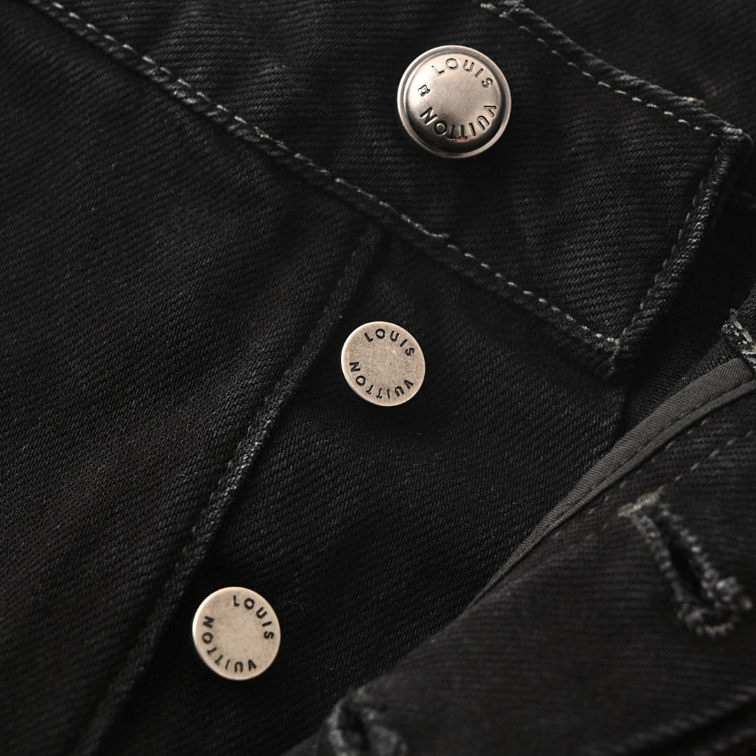 Louis Vuitton LV Detail Straight-Leg Denim Trousers - product image 4