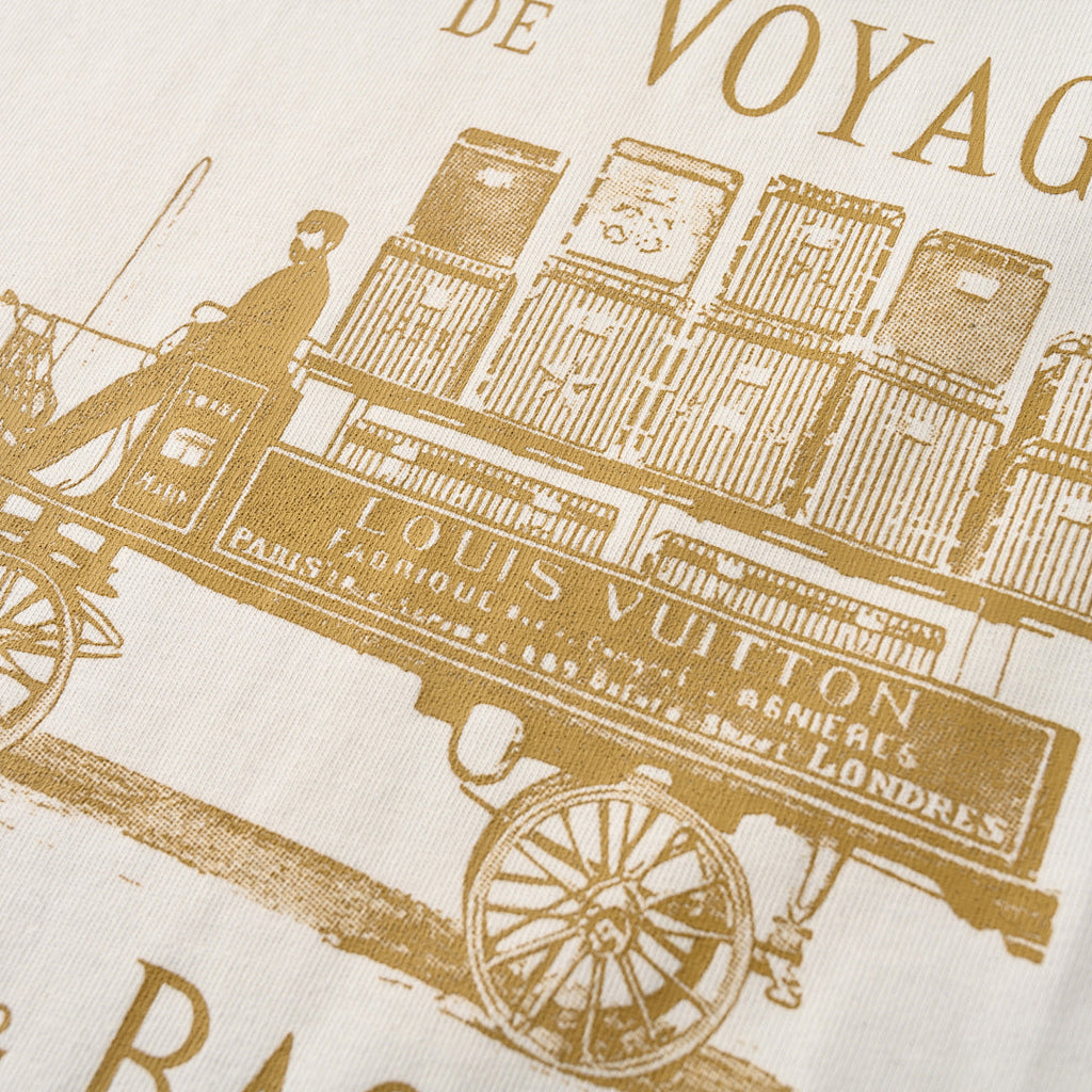 Louis Vuitton Carriage Slogan Print Short-Sleeve T-Shirt - product image 5