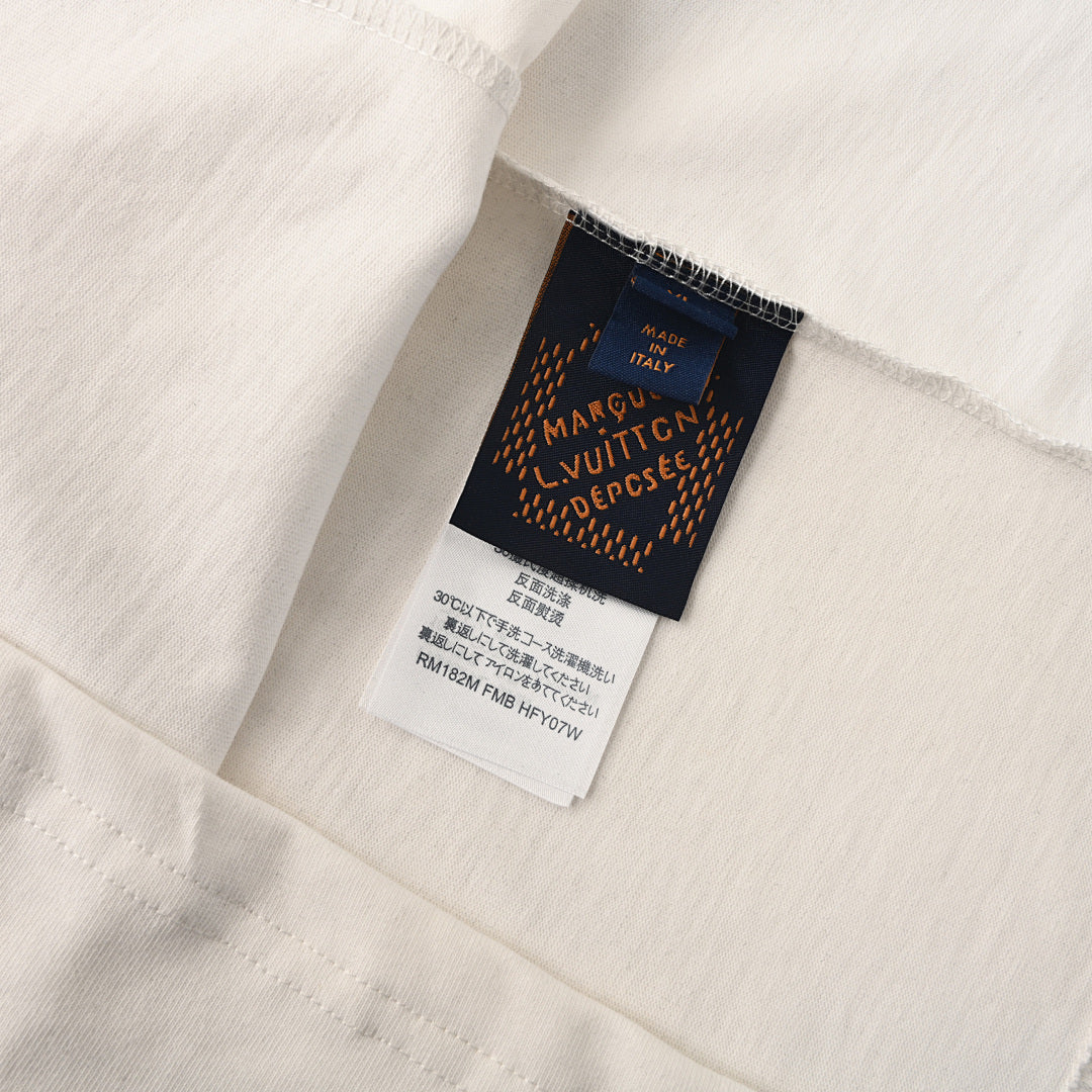 Louis Vuitton Carriage Slogan Print Short-Sleeve T-Shirt - product image 7