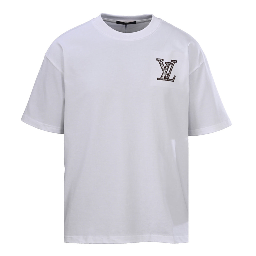 Louis Vuitton Crewneck Short-Sleeve T-Shirt with Front and Back Logo Print - product image 3