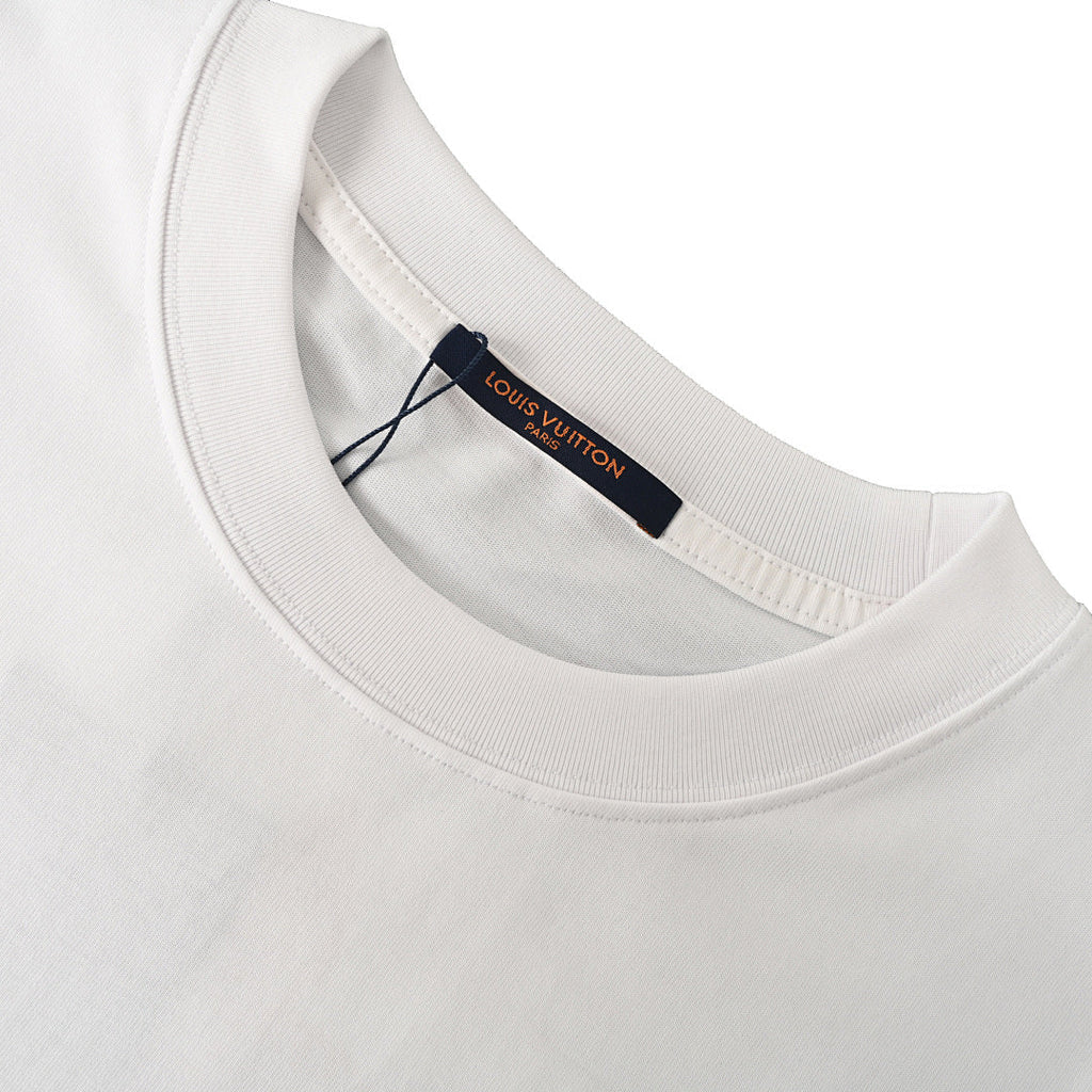 Louis Vuitton Crewneck Short-Sleeve T-Shirt with Front and Back Logo Print - product image 4