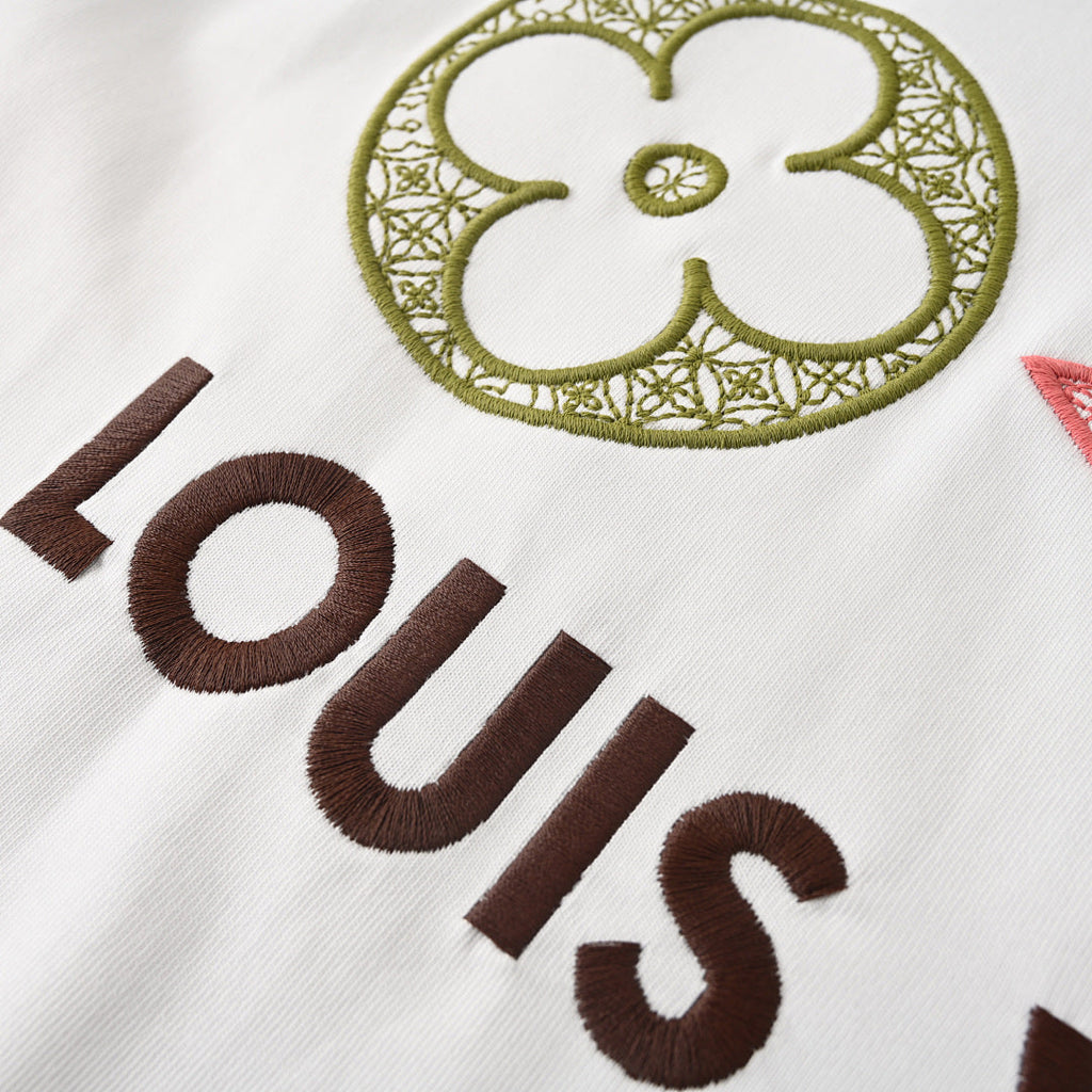 Louis Vuitton Crewneck Short-Sleeve T-Shirt with Front and Back Logo Print - product image 6