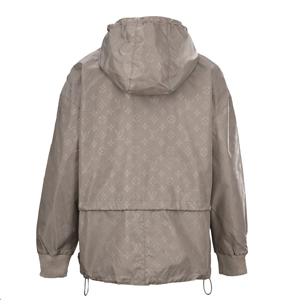 Louis Vuitton Monogram-Print Trench Coat-Style Zip Jacket with Cargo Pockets - product image 2